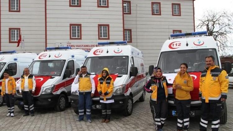 Van’a 11 Yeni Ambulans