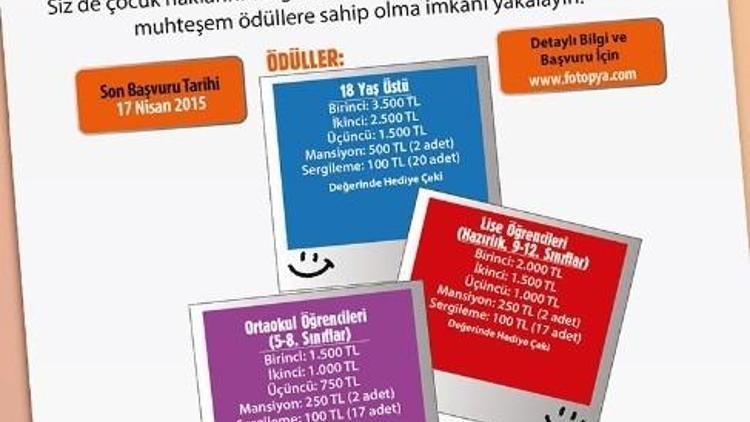 “Çocuk Hakları Kareleri” Yarışması İçin Geri Sayım