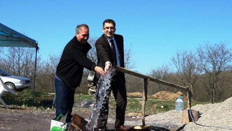 Çan’da Çıkan Suyu Kaymakam Kakillioğlu İnceledi