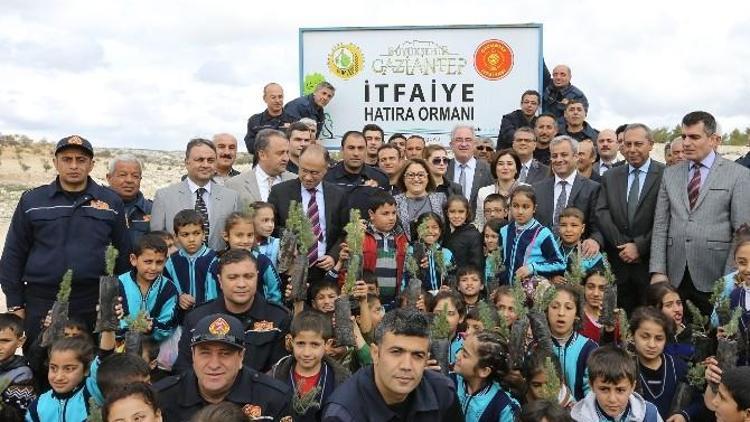 Gaziantep’e İtfaiye Hatıra Ormanı