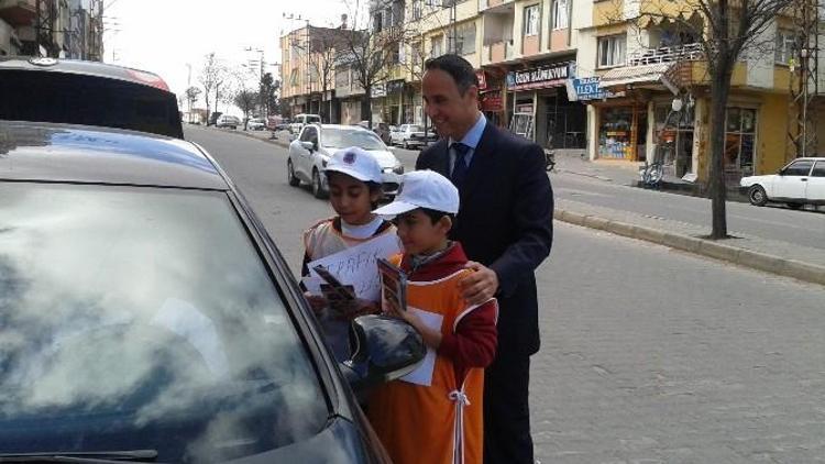 Şehit Adem Yavuz İlkokulu Öğrencileri Trafik Polisi Olunca