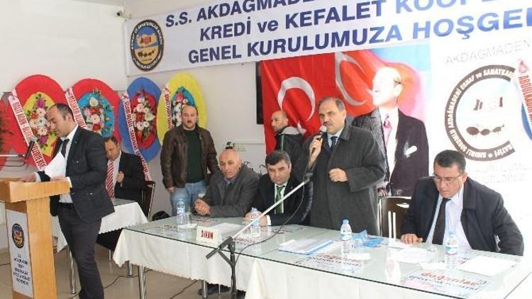 Akdağmadeni Esnaf Kefalet Kooperatifi 2014 Mali Kurulu Yapıldı