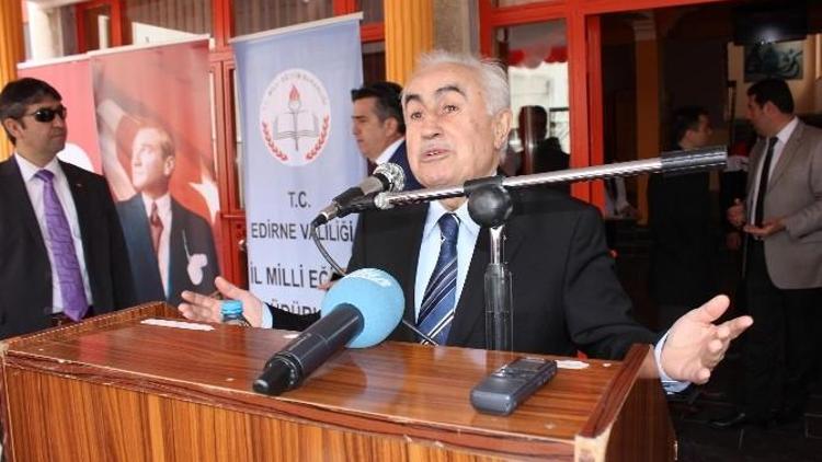 Edirne Valisi Şahin, Edebiyatın Önemine Dikkat Çekti