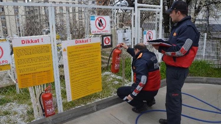 Akaryakıt İstasyonlarına Yangın Denetimi