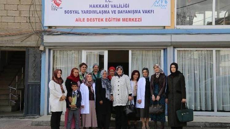 Ayşegül Canbolat Aile Destek Eğitim Merkezi’ni Ziyaret Etti