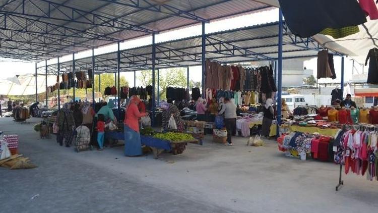 Söke’nin Atburgazı Mahallesi Kapalı Pazaryerine Kavuştu