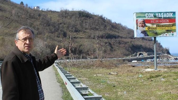 Giresun’da Uzun Yaşam Tabelalara Yansıdı