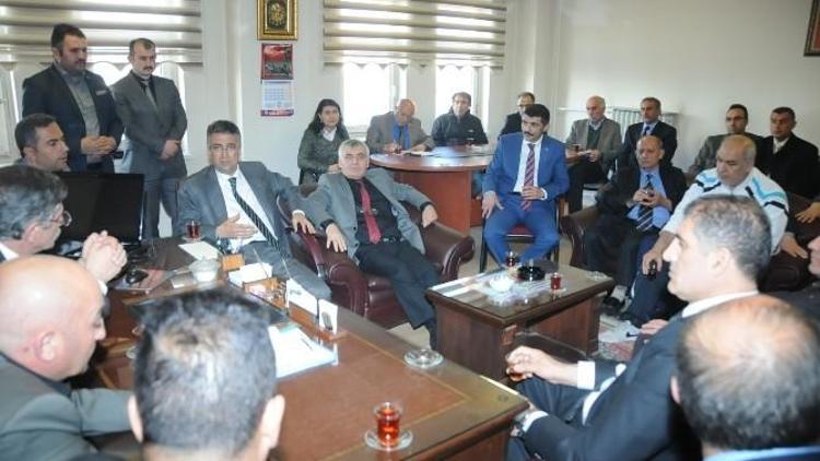 MHP Milletvekili Adaylarından Kamusen’e Ziyaret
