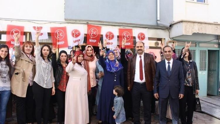 MHP Kadın Kolları İrtibat Bürosu Açıldı