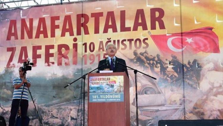 Kılıçdaroğlu; Cumhuriyet bize altın tabak içersinde sunulmadı