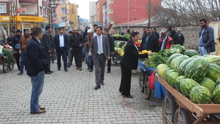 Ağrı Belediyesi’nden Sebze Pazarı Projesi