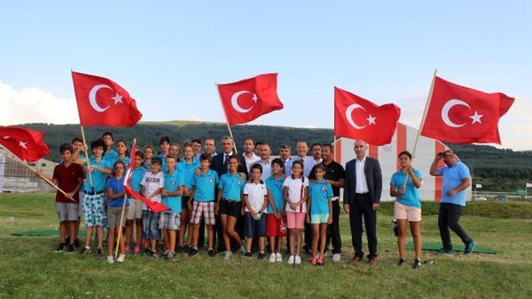 İstanbullu golfçüler, Ardahanda kamp yaptı