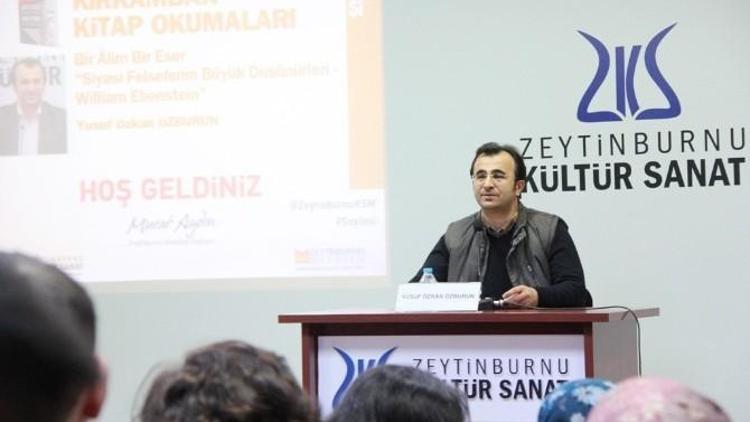 Yazar Yusuf Özkan Özburun Zeytinburnulularla Buluştu