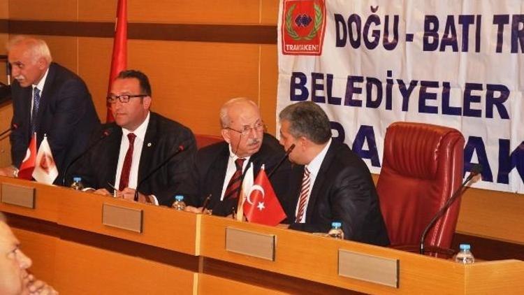 Trakya Belediyeler Birliği Trakyakent 2015 Nisan Ayı Olağan Meclis Toplantısı Düzenlendi