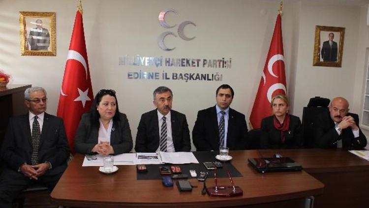 MHP Edirne Milletvekili Adayı Şimşek, ’Stant Tartışmalarına’ Açıklık Getirdi