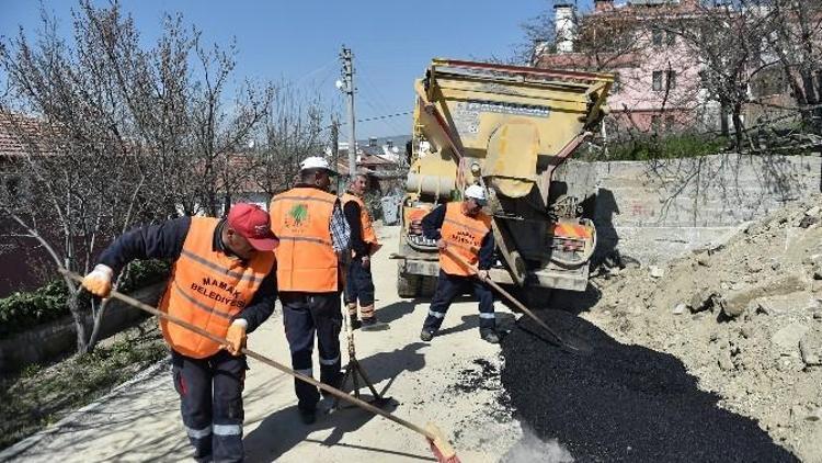 Mamak’ta Asfalt Çalışmaları Aralıksız Sürüyor