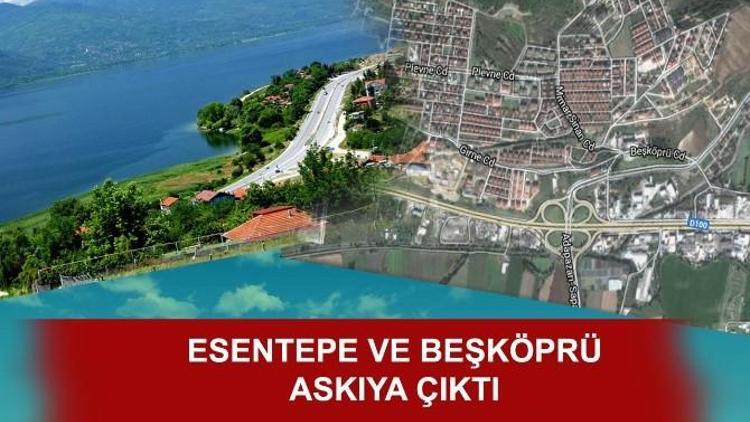 Esentepe Ve Beşköprü İmar Planları Askıya Çıktı