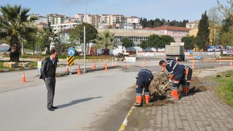 Akçakoca’da Orta Refüj Düzenlemesi