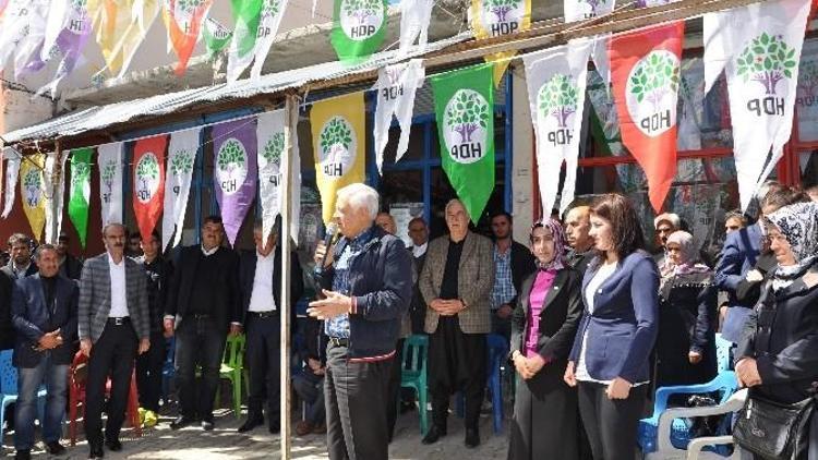 Fırat, Sincik Seçim Karargahının Açılışını Yaptı