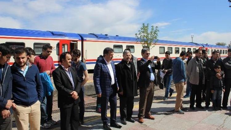 ‘Kardeşlik Köprüsü Treni’ Kayseri’de