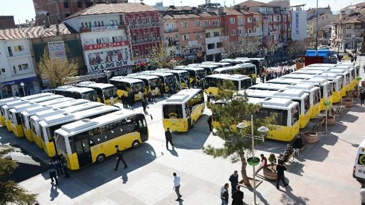 Minibüsçülerden Başkan Yazgı’ya Teşekkür