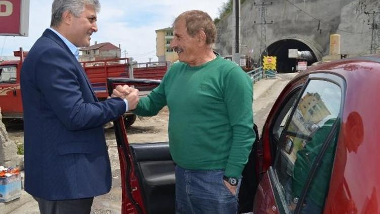 AK Parti Trabzon Milletvekili Adayı Dr. Adnan Günnar Seçim Gezilerini Sürdürüyor