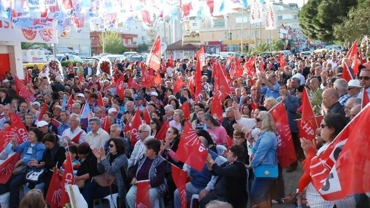 CHP’nin Didim Seçim Ofisi Açıldı