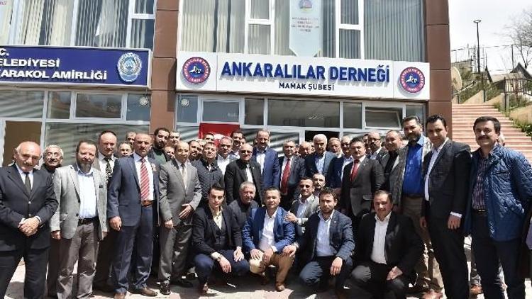 Başkan Akgül, Ahid Mamak Şubesi Genel Kuruluna Katıldı