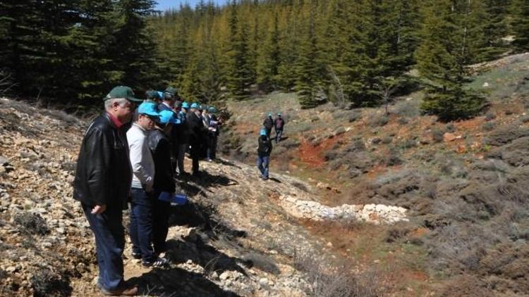 Kayseri Orman Bölge Müdürlüğü Teknik Gezi Ekibi Mersin’de