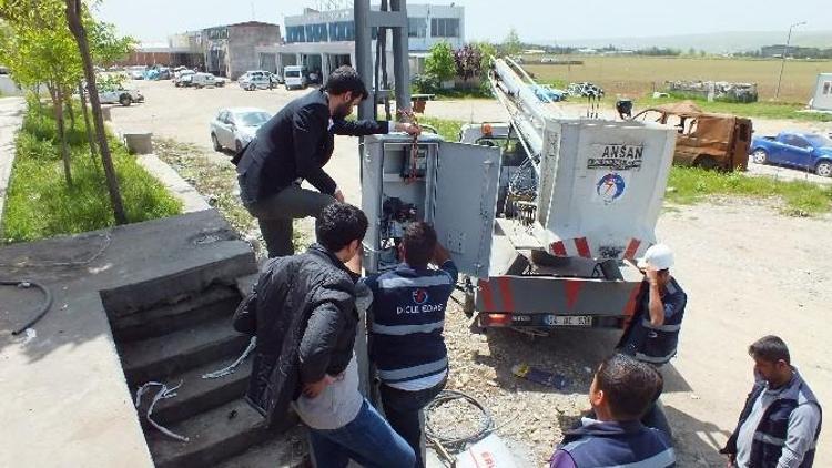 Dicle EDAŞ, Ek Sanayi Sitesindeki Çalışmaları Tamamladı