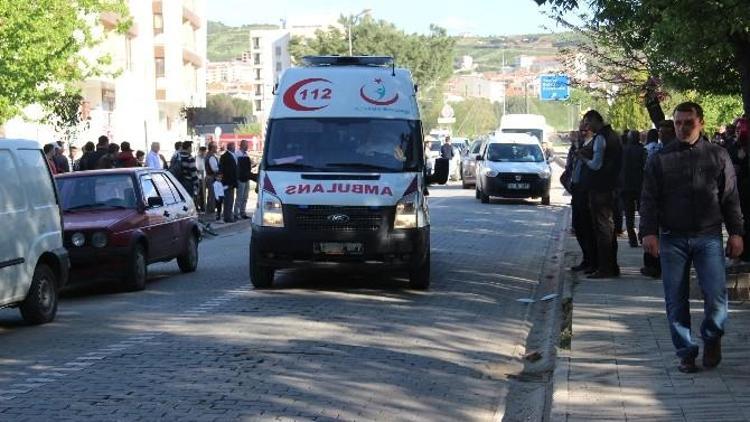 Çan’da Trafik Kazası; 1 Yaralı