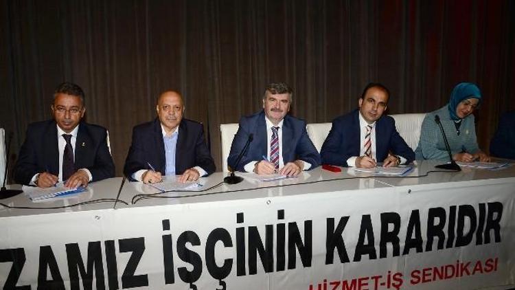 Konya’da 1 Mayıs Ve Toplu Sözleşme Sevinci Bir Arada