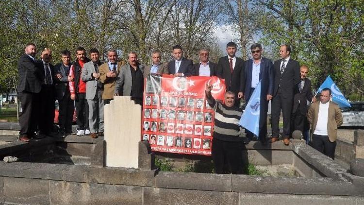 Ülkücü Şehit Maraşlıoğlu Kabri Başında Anıldı