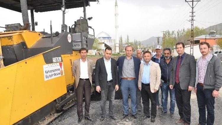 Büyükşehir, Elbistan’da Asfalt Çalışmalarına Başladı