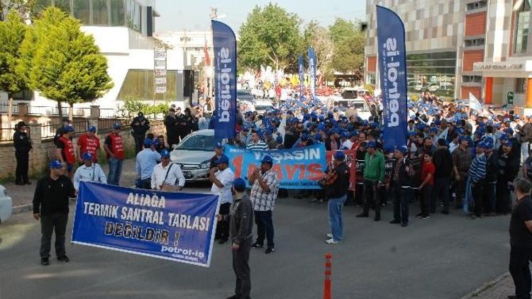 İşçi Bayramı Çeşitli Etkinliklerle Aliağa’da Kutlandı