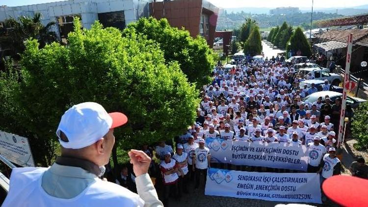 1 Mayıs’ta 205 İşçiye Sendika Müjdesi