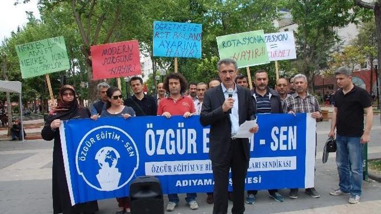 Özgür Eğitim-sen’den, Rotasyon Açıklaması