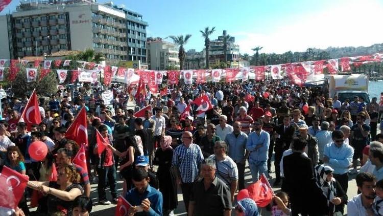 Kuşadası’nda Milliyetçiler Günü Kutlaması