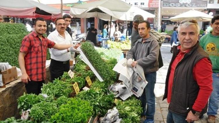 Ödemiş’te Sebze Dikim Zamanı