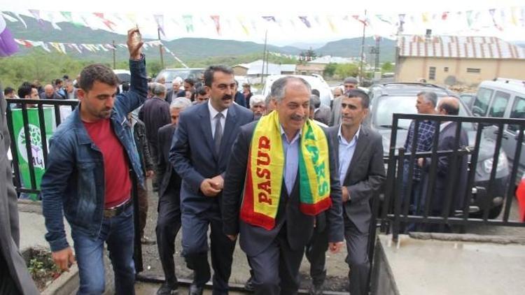 HDP Kulp’ta Seçim Bürosu Açtı