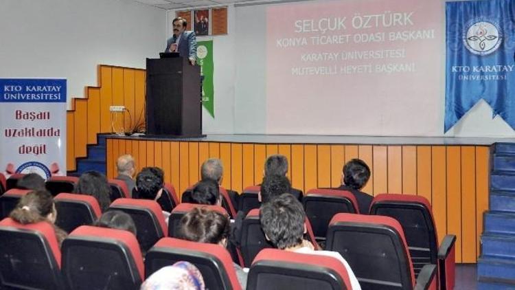 KTO Karatay Üniversitesi Meslek Tanıtım Günlerine Katıldı