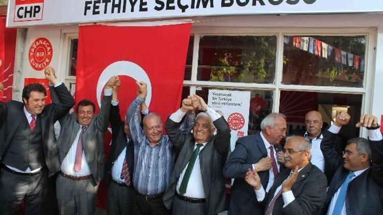 CHP Fethiye Seçim Bürosu Açıldı