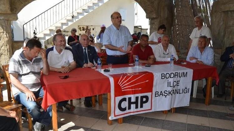 CHP Bodrum İlçe Örgütü Esnaf Ziyaretlerine Devam Ediyor