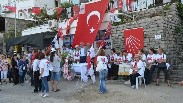 CHP Bodrum Akyarlar Seçim Bürosunu Açtı