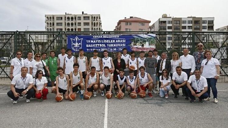 Konak’ta Gençler Basketbol Turnuvasında Ter Dökecek