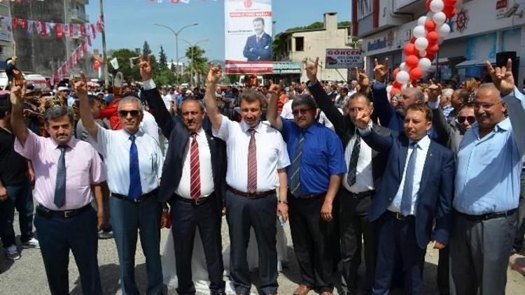 MHP Ortaca İlçe Seçim Bürosunu Açıldı
