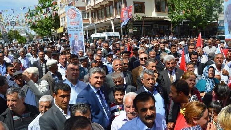 CHP, Besni İlçesinde Seçim İrtibat Bürosunu Açtı