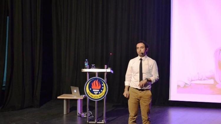 Gazeteci Yazar Dr. Özgür Bolat TED Malatya Kolejinde