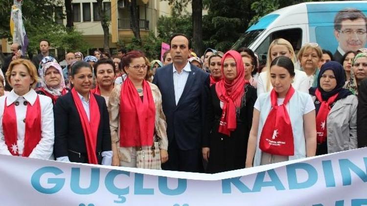 AK Partili Kadınlardan Anneler Günü Yürüyüşü