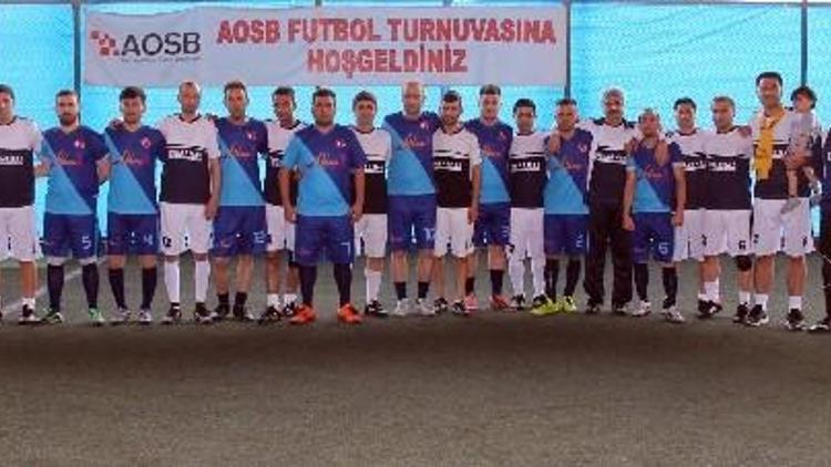 Aosb 3. Futbol Turnuvası Sona Erdi